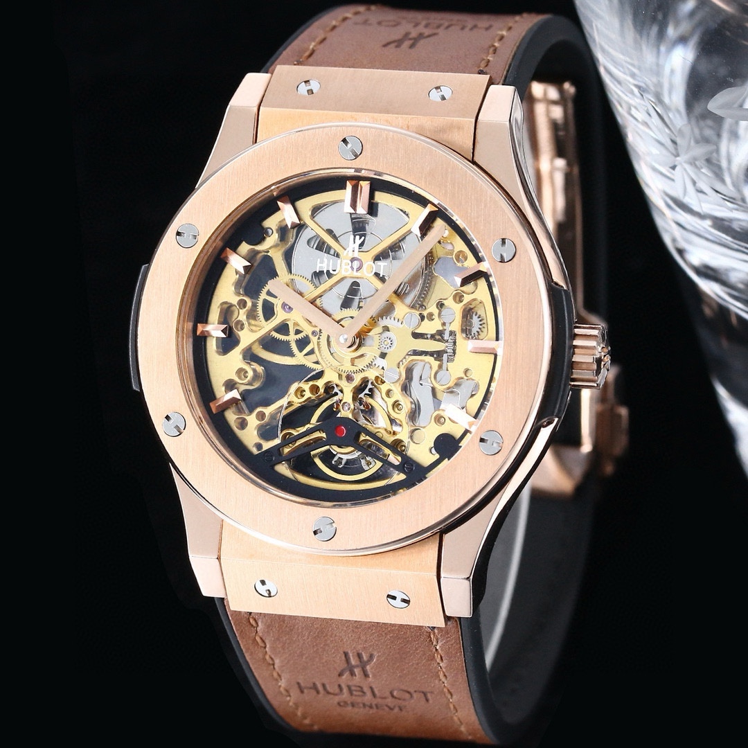 スケルトンダイヤル HUBLOTコピー時計クラシックフュージョン美品 迅速な発送H4792382[2]