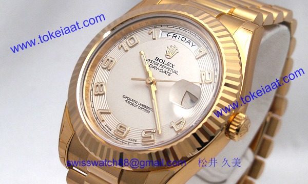 ロレックス(ROLEX) 時計 デイデイトII 218238