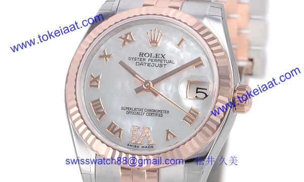 ロレックス(ROLEX) 時計 デイトジャスト 178271NR