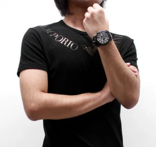 ガガミラノ マニュアーレ48mm 手巻き スモールセコンド ダークブラウン メンズ 5012.4 コピー 腕時計