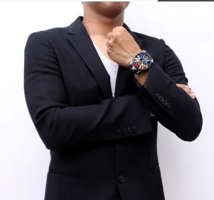 ガガミラノ マニュアーレ48mm 手巻き スモールセコンド メンズ 5015S コピー 腕時計