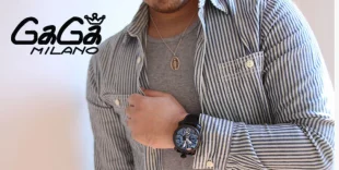 ガガミラノ マニュアーレ48mm スモールセコンド カーボン メンズ 5016.7 コピー 腕時計