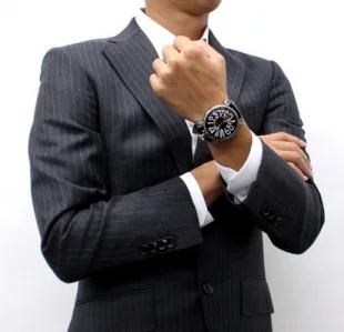 ガガミラノ マニュアーレ48mm 手巻き ダイヤ＆ダイヤモンド メンズ 5012.1D.6 コピー 腕時計