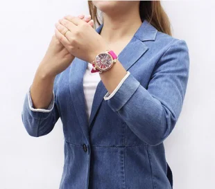 ガガミラノ マニュアーレ40mm ラバー ローズピンク/PGPシェル ボーイズ 5021.1 コピー 腕時計