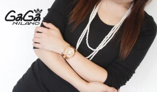 ガガミラノ マニュアーレ40mm ブラウン/GPシェル ボーイズ 5021.2 コピー 腕時計