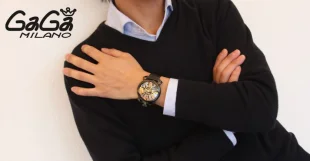 ガガミラノ スリム46mm スモールセコンド メンズ 5082.1 コピー 腕時計