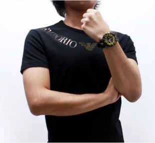 ガガミラノ クロノ48mm ラバー メンズ 6054.4 コピー 腕時計