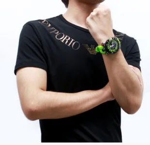 ガガミラノ クロノ48mm ラバー ライトグリーン/ メンズ 6054.2 コピー 腕時計