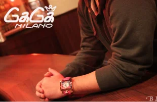 ガガミラノ ナポレオーネ48mm オートマチック ピンク/PGPシェル メンズ 6001.1 コピー 腕時計