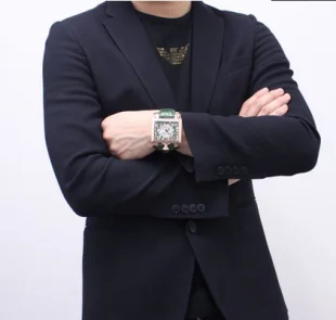 ガガミラノ ナポレオーネ48mm オートマチック グリーン/PGP メンズ 6001.2 コピー 腕時計