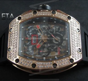 リシャールミル フェリペマッサ, Asian 7750搭載 28800振動 コピー 時計