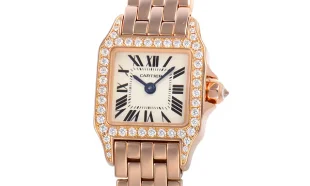 カルティエ 新作 ミニサントス ドゥモワゼル WF9011Z8 スーパーコピー 時計