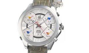 ジェイコブ&コー クォーツステンレス デイト タイプ 新品メンズ コピー 時計