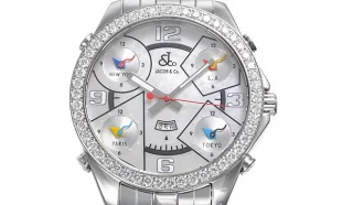 ジェイコブク ォーツステンレス ダイヤモンド シェル タイプ 新品メンズ スーパーコピー 時計