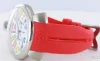 ガガミラノ マニュアーレ クロノ48mm ラバー レッド/ メンズ 5050.1 コピー 腕時計 (2)
