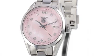 タグホイヤー カレラ 新品レディ クォーツ ダイヤモンド WV1417.BA0793 コピー 時計