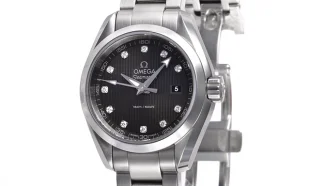 オメガ シー アクアテラ ダイヤインデックス グレー レディース 231.10.30.60.56.001 時計 コピー