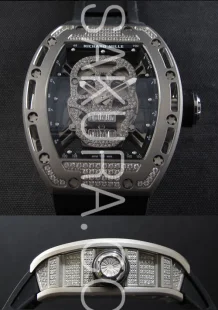 リシャールミル トゥールビヨン スカル 新作 スーパーコピー 時計