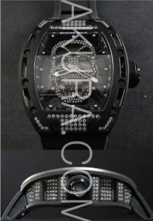 トゥールビヨン スカル 新作 リシャールミルスーパーコピー 時計