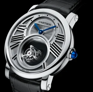 2015新作ロトンドカルティエ ダブル トゥールビヨン ミステリー W1556210 ウォッチ