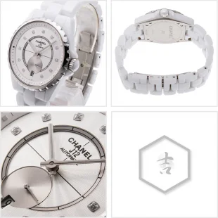 シャネルJ12 ホワイト365スーパーコピー時計H4345