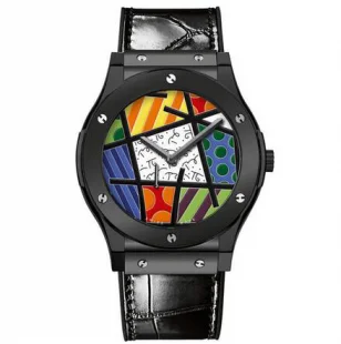 ウブロ クラシコ ウルトラシン エナメル ブリット セラミック515.CS.0910.LR ウォッチ