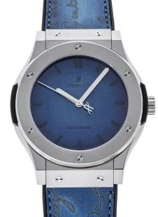 ウブロ クラシックフュージョン 511.NX.050B.VR.BER16 ベルルッティ スクリット ウォッチ