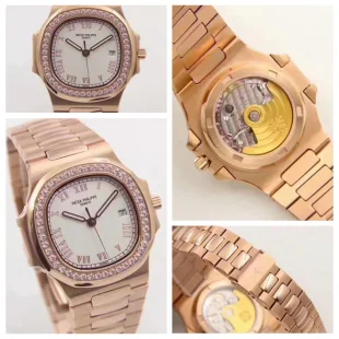 パテックフィリップ 2017新作 9015チップの28800振幅 7010/1G-016 ウォッチ