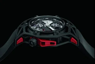 2017年ウブロ テクフレーム フェラーリ トゥールビヨン クロノグラフ カーボン408.QU.0123.RX ウォッチ