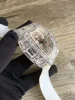 透明なガラスリシャールミルコピー サファイアクリスタル RM56-D ウォッチ (2)