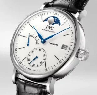 IWC時計コピーアイ・ダブリュー・シーポートフィノ・ハンドワインド・ムーンフェイズ “150 イヤーズ”  IW516406