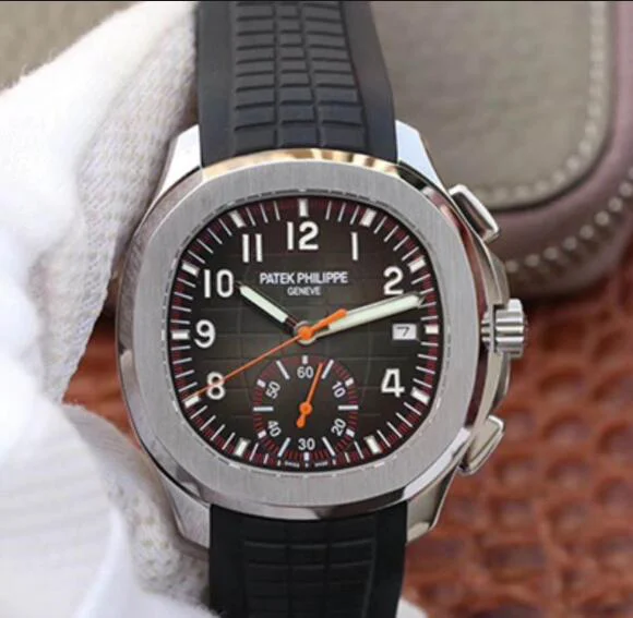 パテックフィリップ メンズ スーパーコピー時計 アクアノート クロノグラフ  5968A-001