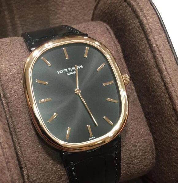 美しく調和するパテックフィリップ ゴールデン・エリプス5738R