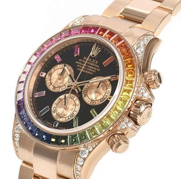 ロレックスブランド高品質コスモグラフ デイトナ レインボー116595RBOW