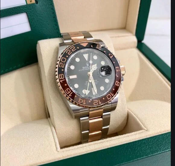 ロレックスコピー GMTマスターIIオイスターブレスレット ブラック 126711CHNR