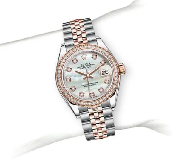 ロレックスレディス スーパーコピーデイトジャスト オイスター 28 mm 279381RBR