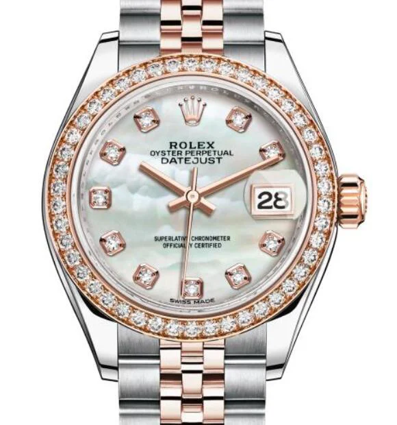 ロレックスレディス スーパーコピーデイトジャスト オイスター 28 mm 279381RBR