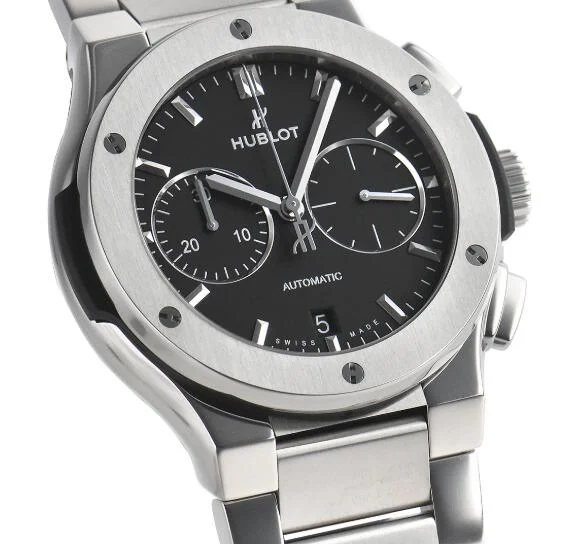 ウブロ シースルーバック フュージョンインテグレーテッドクロノグラフチタニウム 540.NX.1170.NX