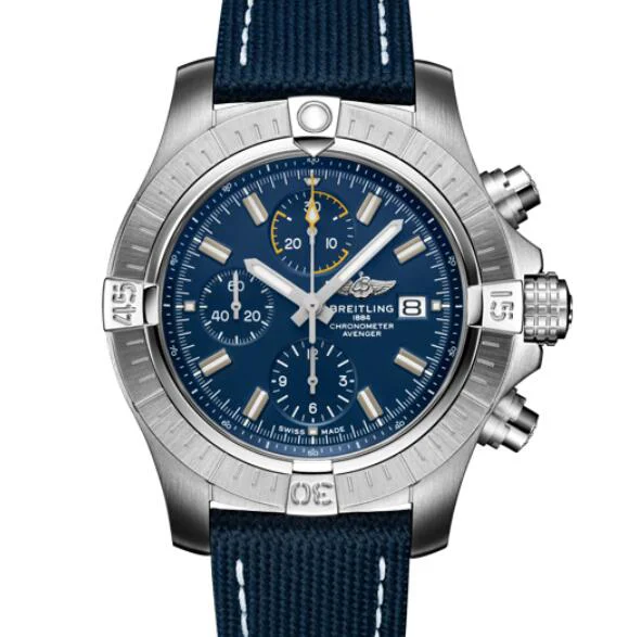 ブライトリング ブランドコピークロノグラフ アベンジャー  布ストラップA345C-1MAA