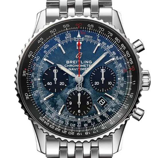 新品ブライトリングクロノグラフ AB01213B1B1A1ナビタイマー B01