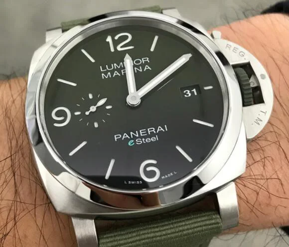 パネライPAM01356ルミノール マリーナ eスティール™N級品