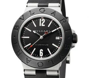 新作ブルガリコピー アルミニウム ブラックダイアル SAP103445