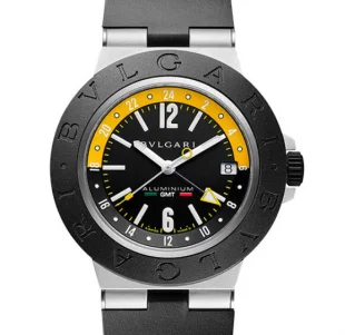 ブルガリコピーGMTアルミニウム アメリゴ・ヴェスプッチ SAP103702