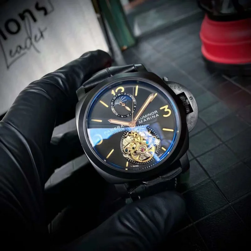 パネライスーパーコピーメンズ時計多機能フライホイール P22899-02[4]