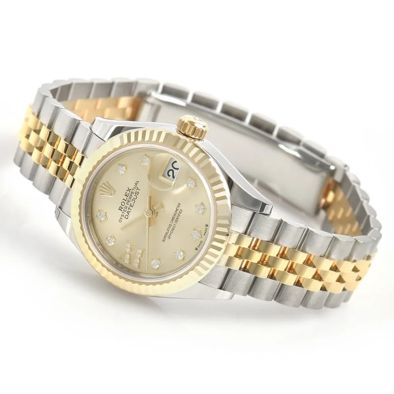 ロレックスブランドコピー時計専門店 デイトジャスト イエローゴールド レディース279173G[1]