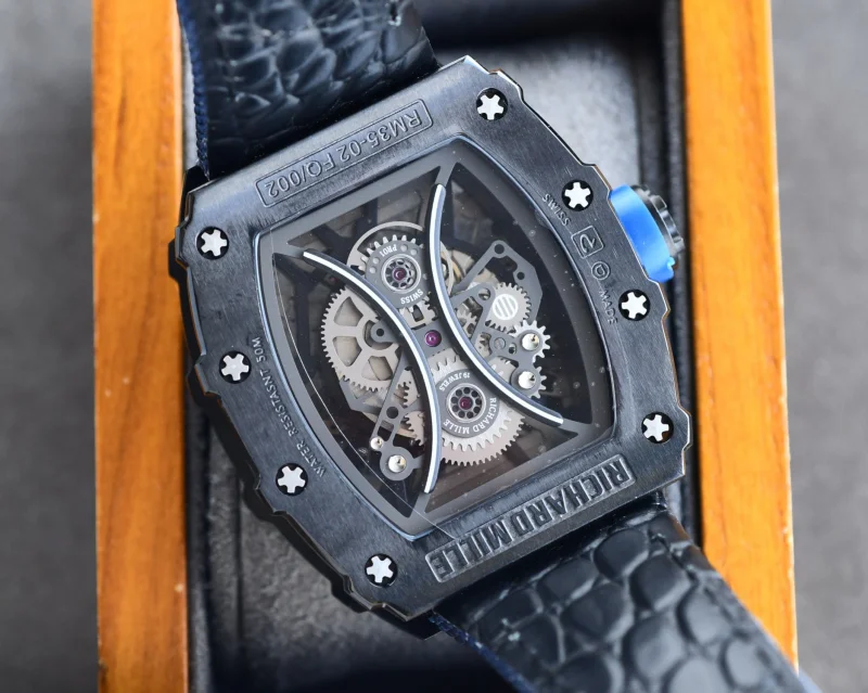 高品質リシャールミルコピー時計天然ゴムストラップ RM053-01800[7]