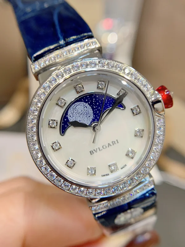 ブルガリコピー時計激安通販 ブルー マザーオブパールB3799A320[1]