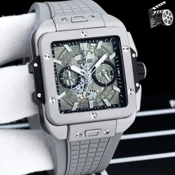 ウブロ スクエア バン ウニコ チャーミング ダイヤモンド時計HU893433