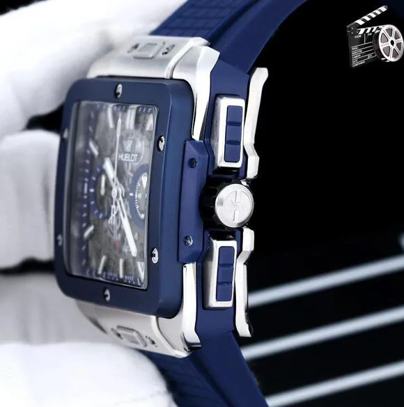 ウブロ スクエア バン ウニコ チャーミング ダイヤモンド時計HU893433