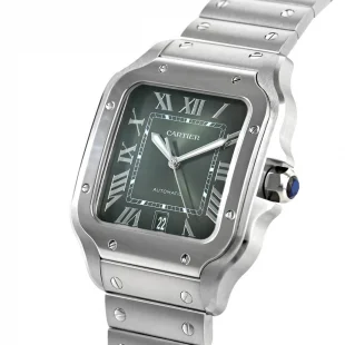 ブランドコピー時計カルティエ サントス ドゥ  LM WSSA0062新品